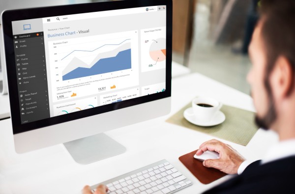 Why Gas Deck Stands Out Among the Best Reporting Software Business Analytics Dashboard on a Desktop Screen Displaying Charts and Performance Metrics