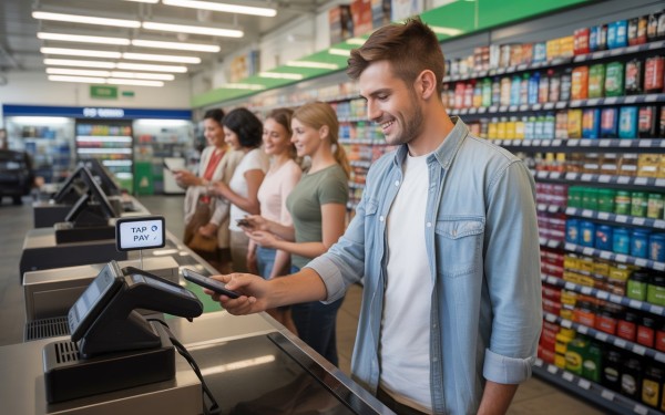 Move Lines Faster and Keep People Happy Business Owner Comparing Performance Metrics of Multiple Store Locations on a Centralized Dashboard
