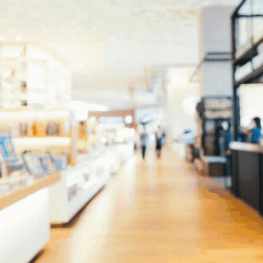 Animated Green Gradient Background Featuring Gear Icons and Symbols for Analytics, Task Management, Inventory, and Reporting, Representing Streamlined Operations and Automation