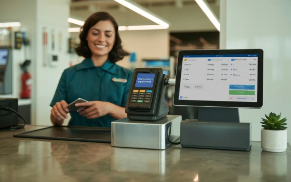 Stop Wasting Time Fixing Payment Errors Business Professional Reviewing Real-Time Analytics Dashboard on Multiple Screens