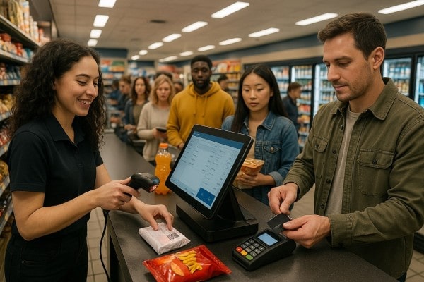 Speed Up Every Transaction Business Owner Comparing Performance Metrics of Multiple Store Locations on a Centralized Dashboard
