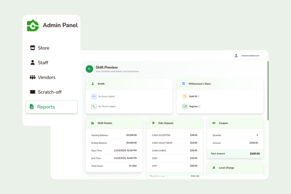 Efficient Inventory Gas Station Management Software