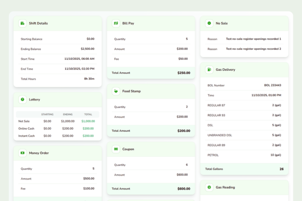 Elevate Gas Station Management